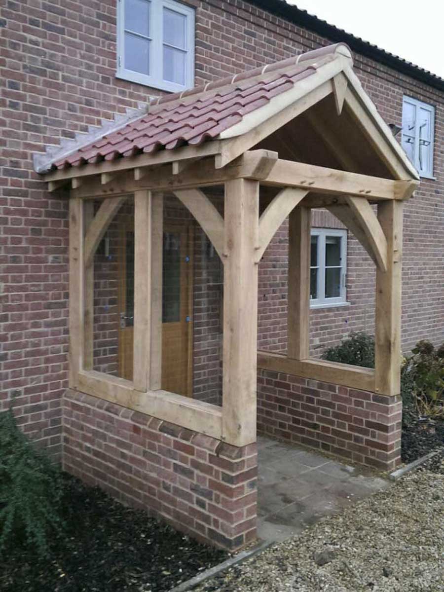 Oak Porch Bradfield